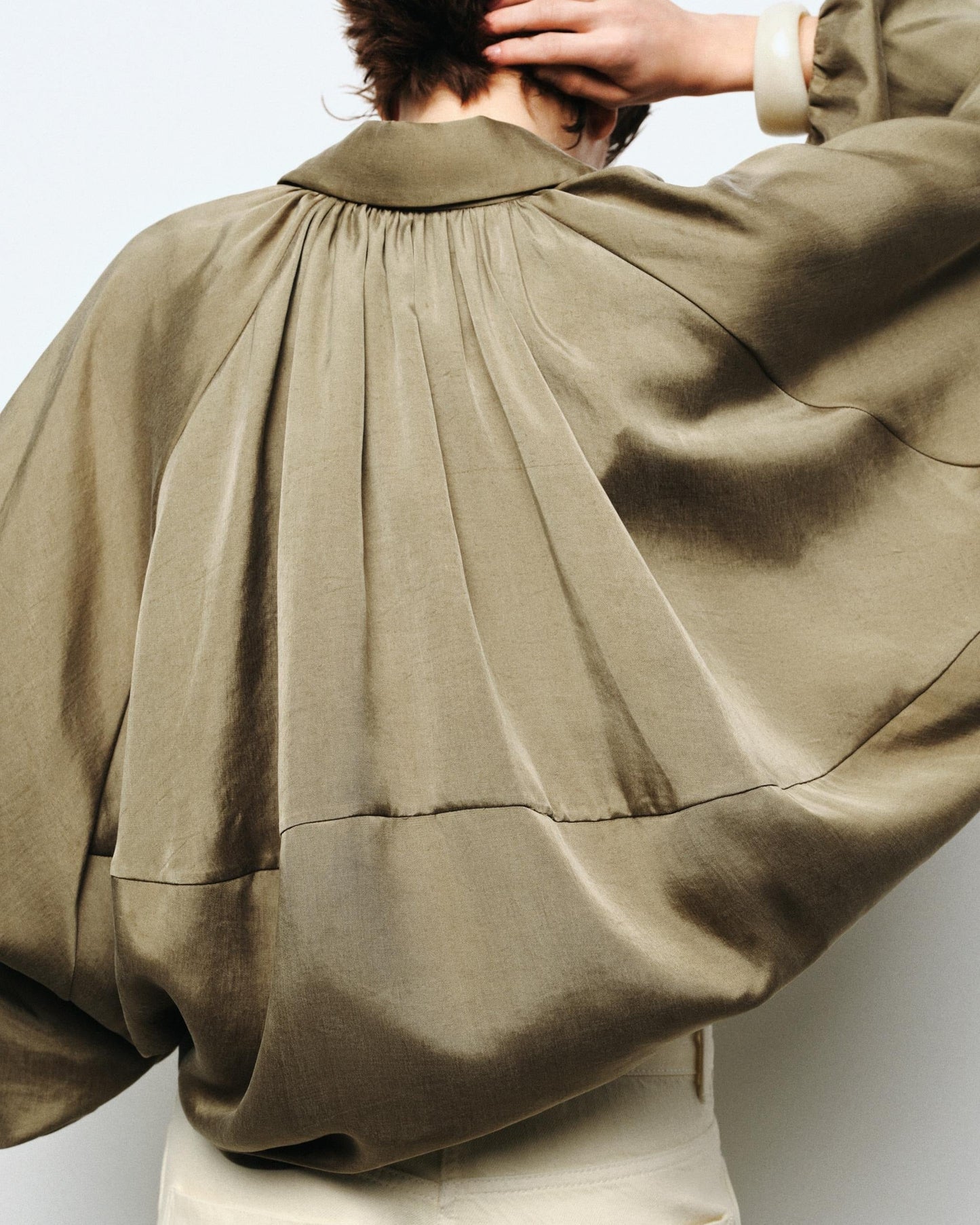 Aurelia Satin Bomber